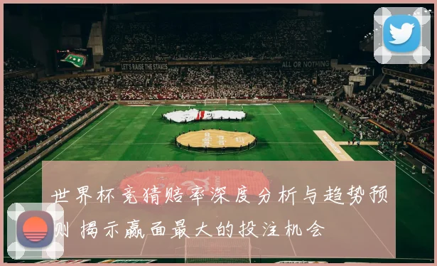 世界杯竞猜赔率深度分析与趋势预测 揭示赢面最大的投注机会